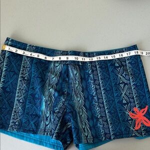 Crazy Shirts reversible board shorts. M-L. Great condition.